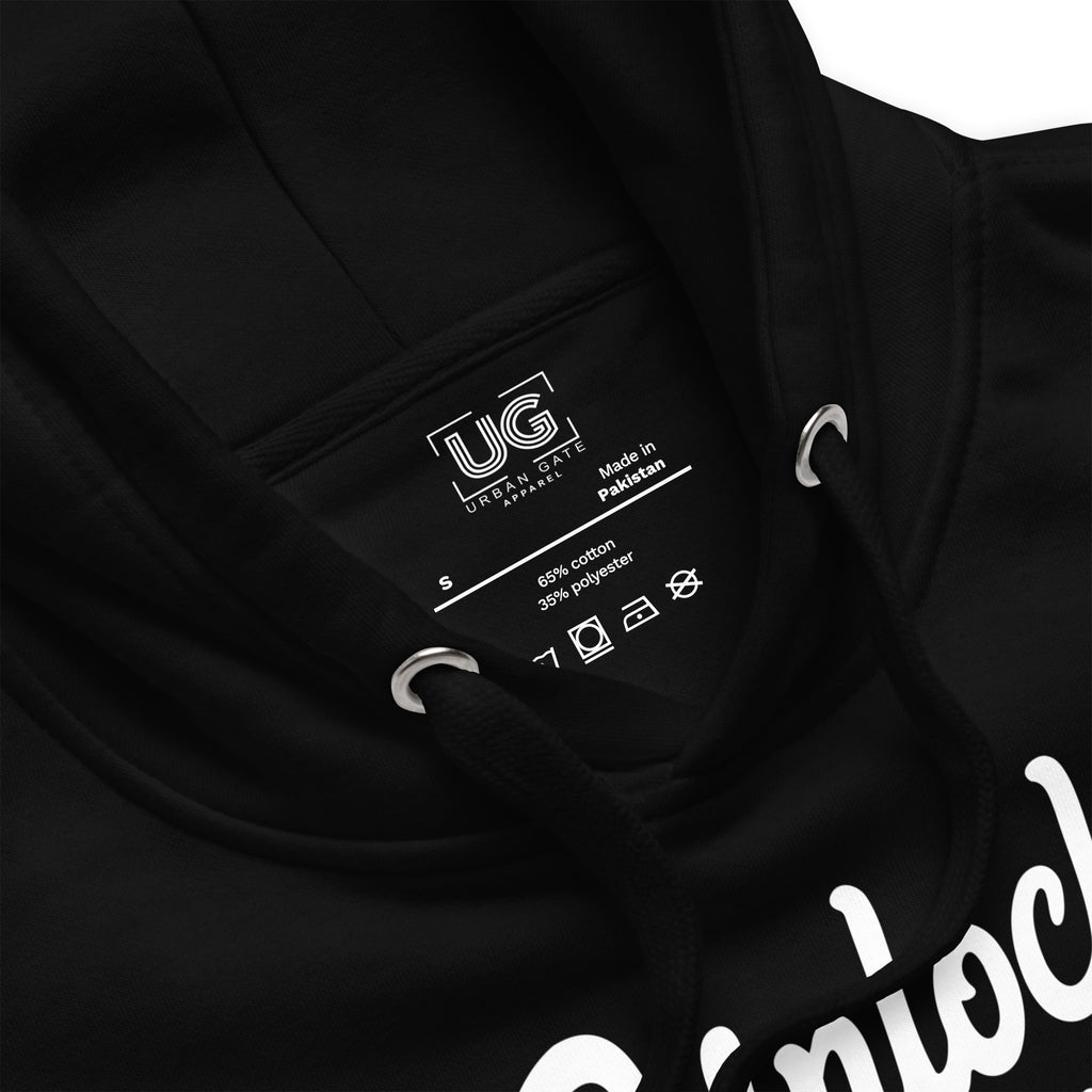 Unlock Your Greatness Hoodie - Black & White Urban Gate Apparel